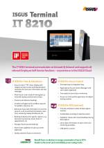 ISGUS IT 8210 Terminal data sheet
