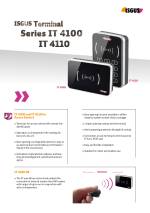 ISGUS Terminal IT 4100 and IT 4110 data sheet